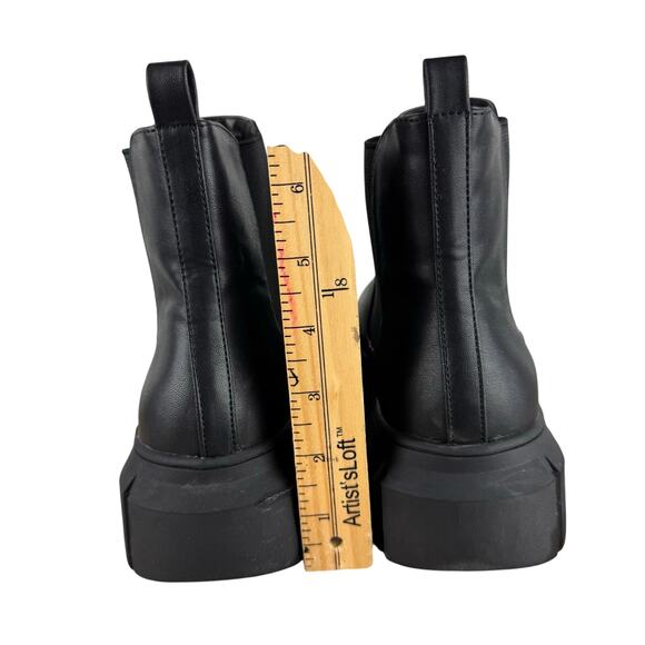 BP NIYA LUG SOLE‎ CHELSEA BOOT IN BLACK NWOB WOMEN'S SIZE 7.5M - Picture 12 of 12
